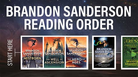 cosmere reading order|brandon sanderson mistborn reading order.